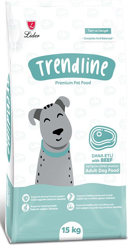 TRENDLINE ΤΡΟΦΗ ΣΚΥΛΟΥ TRENDLINE ADULT ΒΟΔΙΝΟ 15KG