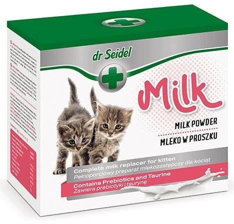 DR SEIDEL ΓΑΛΑ ΣΚΟΝΗ ΓΙΑ ΓΑΤΑΚΙΑ 200GR + ΑΞΕΣΟΥΑΡ