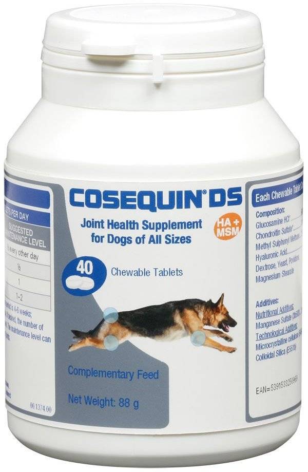 COSEQUIN ΣΥΜΠΛΗΡΩΜΑ ΔΙΑΤΡΟΦΗΣ ΣΚΥΛΟΥ COSEQUIN 40 ΔΙΣΚΙΑ