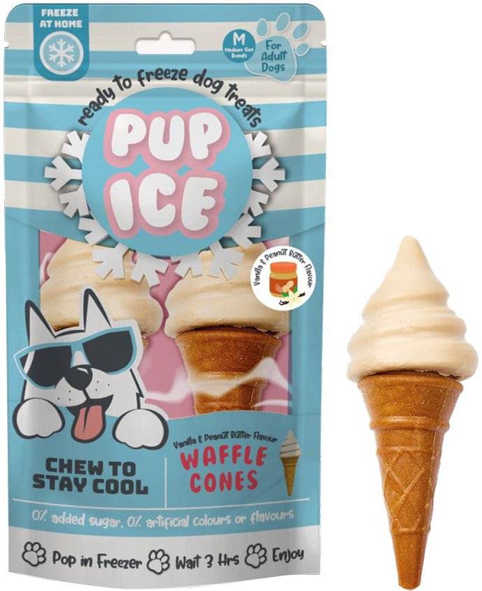 PUP ICE ΠΑΓΩΤΟ PUP ICE ΦΥΣΤΙΚΟΒΟΥΤΥΡΟ - ΒΑΝΙΛΙΑ 2ΤΜΧ 110GR