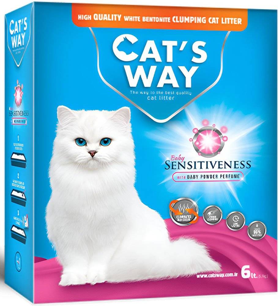 CAT S WAY ΑΜΜΟΣ ΓΑΤΑΣ CAT&#039;S WAY BOX BABY POWDER 6L