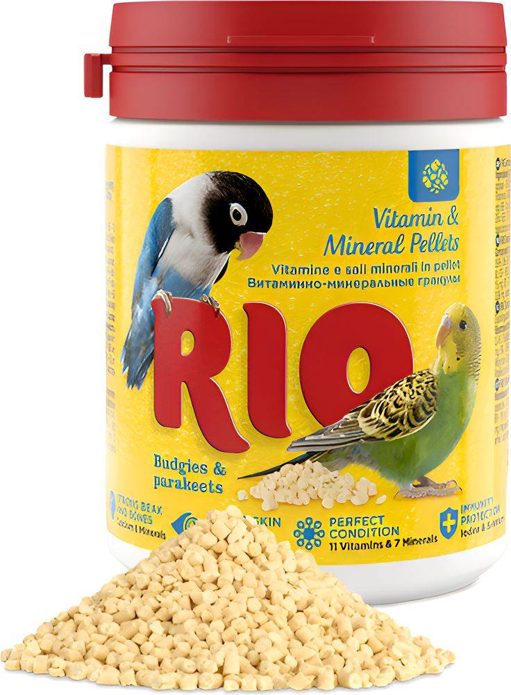 ΒΙΤΑΜΙΝΕΣ RIO ΓΙΑ ΜΙΚΡΑ ΠΑΠΑΓΑΛΑΚΙΑ ΣΕ ΜΟΡΦΗ ΠΕΛΛΕΤ 120GR RIO