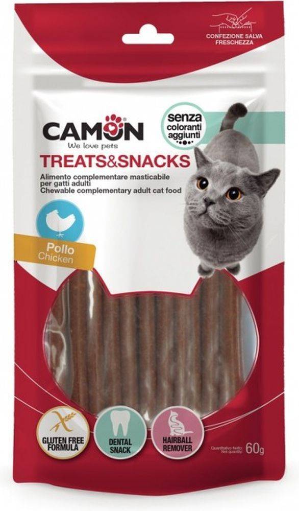 CAMON SNAK CAMON CHICKEN STICKS FOR CATS (60GR)