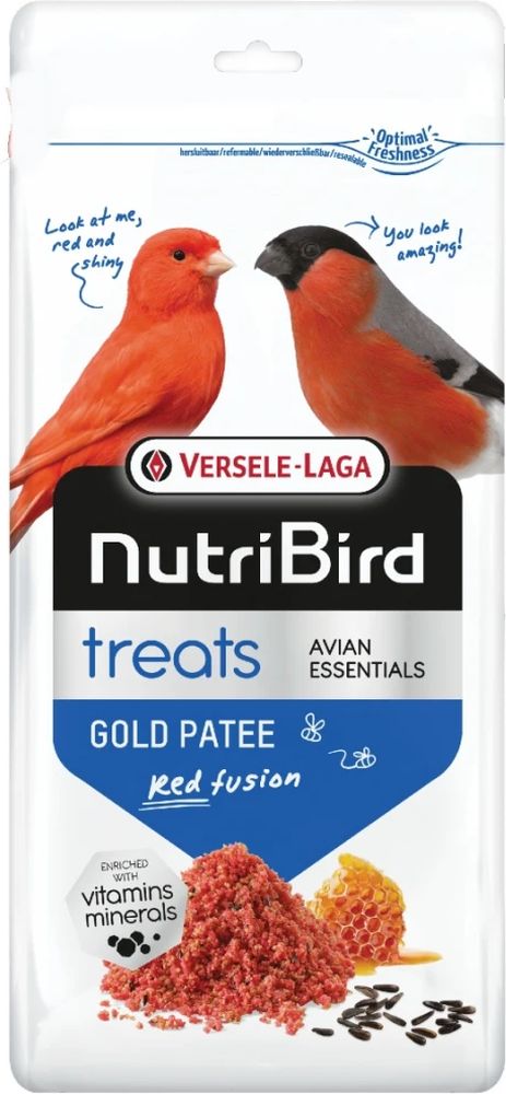ΑΥΓΟΤΡΟΦΗ ΥΓΡΗ ORLUX GOLD PATEE RED FUSION ΚΟΚΚΙΝΗ ΓΙΑ ΚΑΝΑΡΙΝΙΑ (250GR)