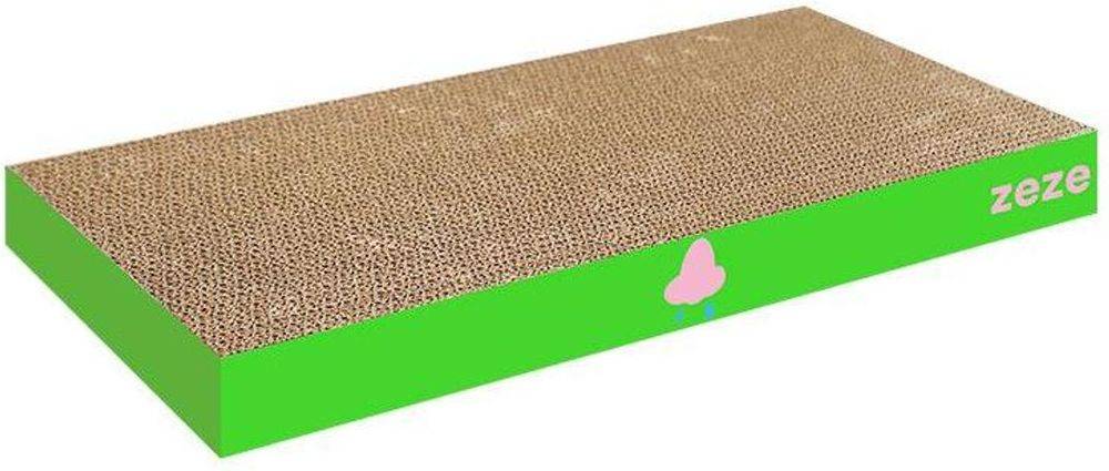 ΝΥΧΟΔΡΟΜΙΟ ZEZE SCRATCHING BOARD GREEN (44X22X4CM) ZEZELIFE
