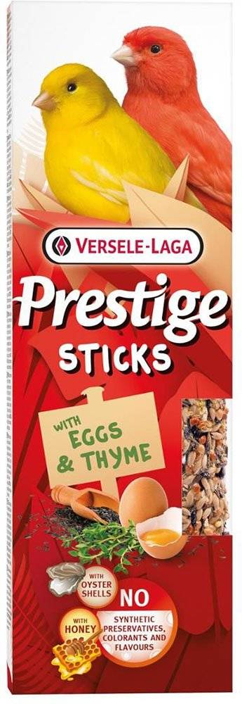 PRESTIGE STICKS ΓΙΑ ΚΑΝΑΡΙΝΙΑ PRESTIGE EGGS - THYME (2ΤΜΧ X 30G)
