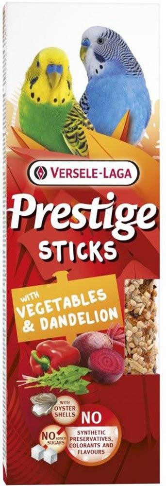 STICKS ΓΙΑ BUDGIES PRESTIGE VEGETABLES - DANDELION (2ΤΜΧ X 30G)