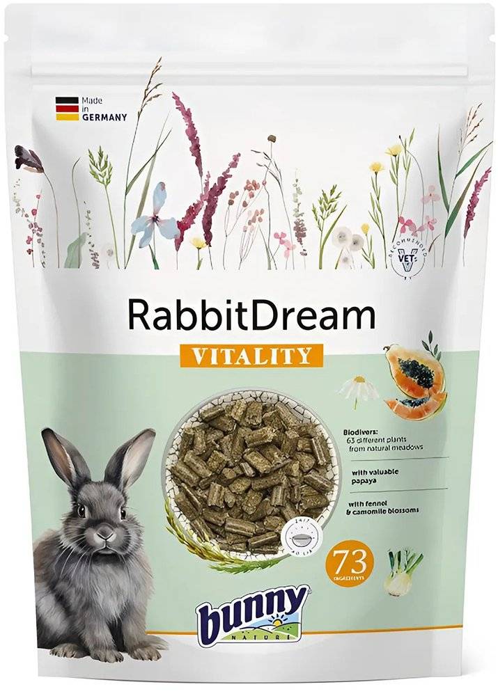 BUNNY NATURE ΤΡΟΦΗ ΓΙΑ ΚΟΥΝΕΛΙ BUNNY NATURE RABBIT DREAM (1,5KG)
