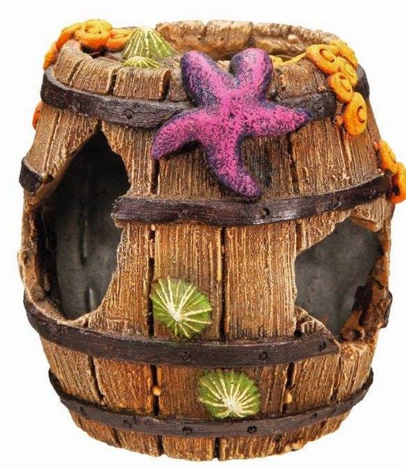NOBBY ΔΙΑΚΟΣΜΗΤΙΚΟ ΕΝΥΔΡΕΙΟΥ NOBBY AQUA ORNAMENT BARELL (8,5X8,5X9CM)