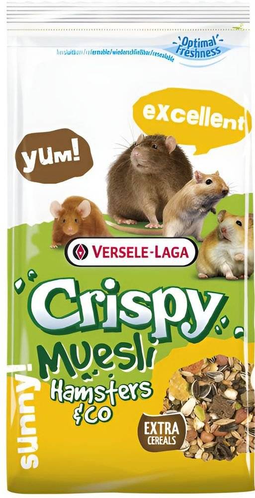 ΤΡΟΦΗ ΓΙΑ ΧΑΜΣΤΕΡ ΑΡΟΥΡΑΙΟ VERSELE LAGA MUESLI HAMSTER (1KG) VERSELE-LAGA