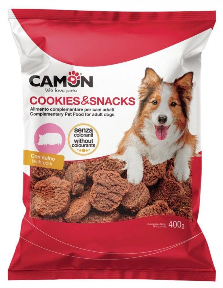 ΜΠΙΣΚΟΤΑ ΣΚΥΛΟΥ CAMON PAW SHAPED WITH PORK CAMON