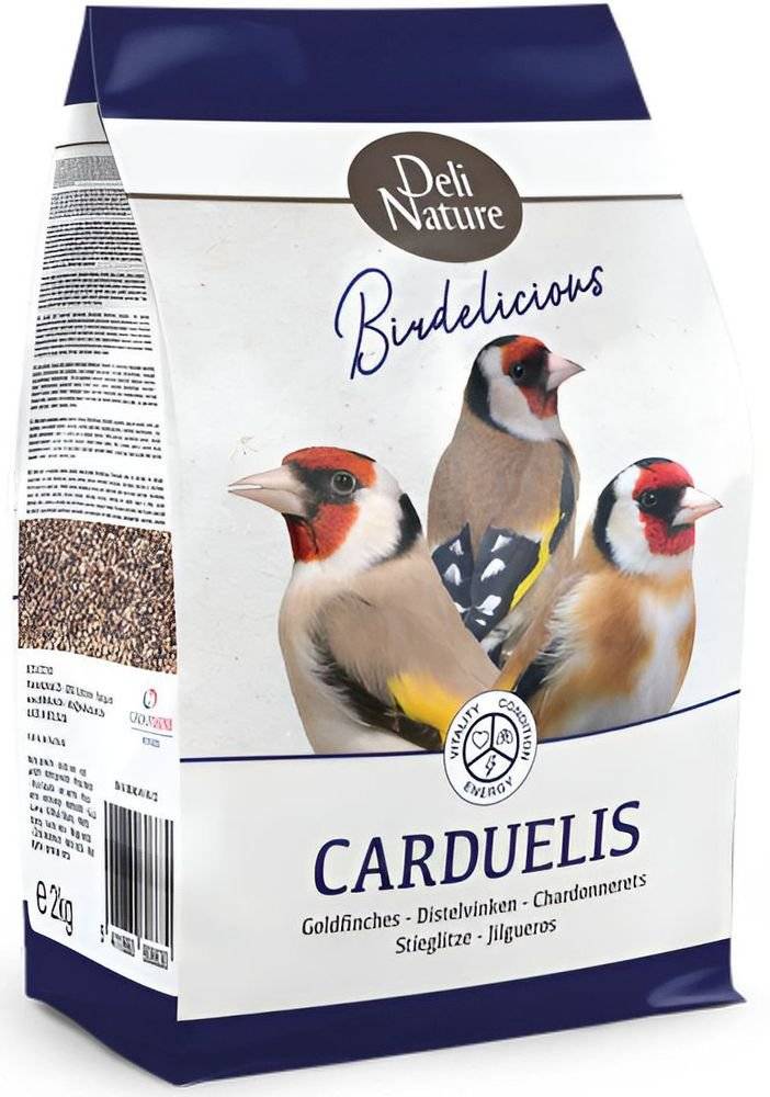 ΤΡΟΦΗ DELI NATURE BIRDELICIOUS CARDUELIS GOLDFINCHES (2KG) DELI NATURE