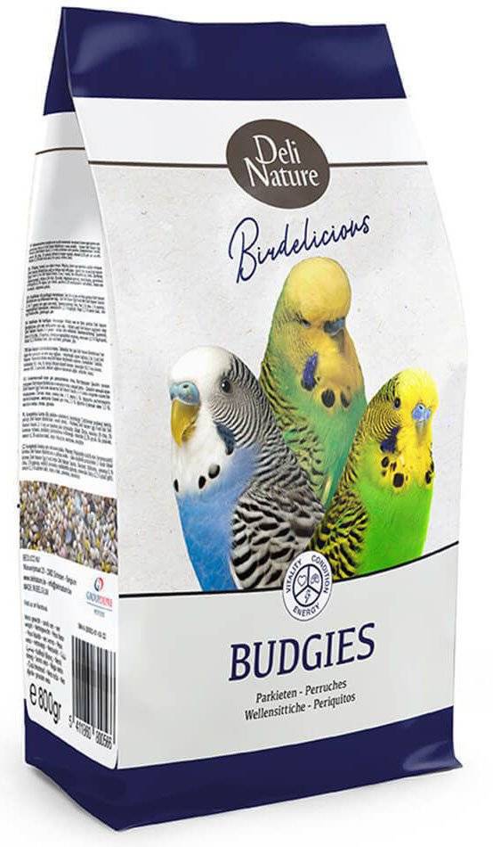 DELI NATURE ΤΡΟΦΗ DELI NATURE BIRDELICIOUS BUDGIES (800GR)