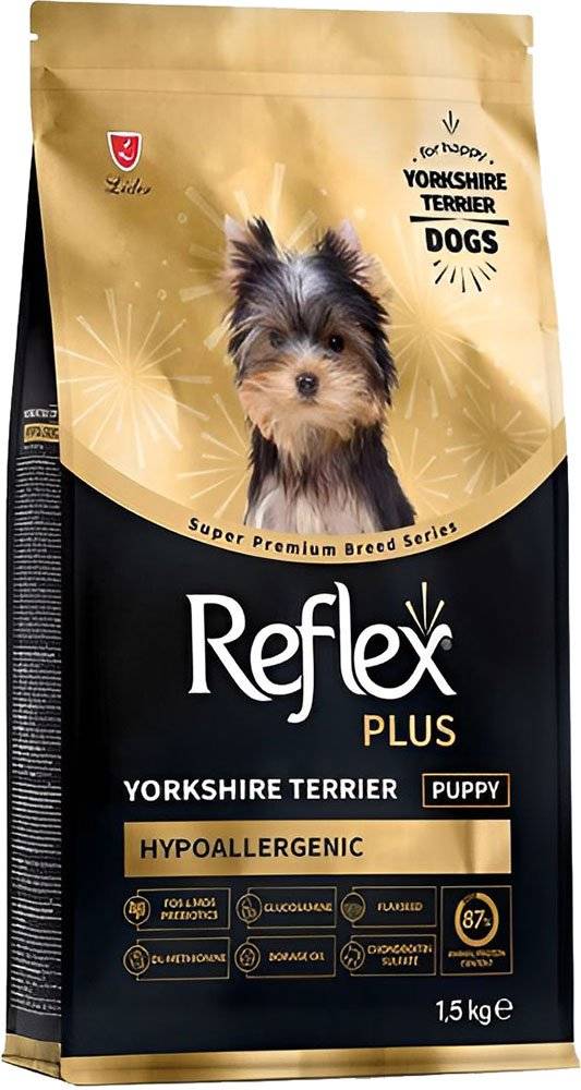 ΤΡΟΦΗ REFLEX PLUS YORKSHIRE TERRIER PUPPY HYPOALLERGENIC ΚΟΤΟΠΟΥΛΟ (1,5KG) REFLEX PLUS