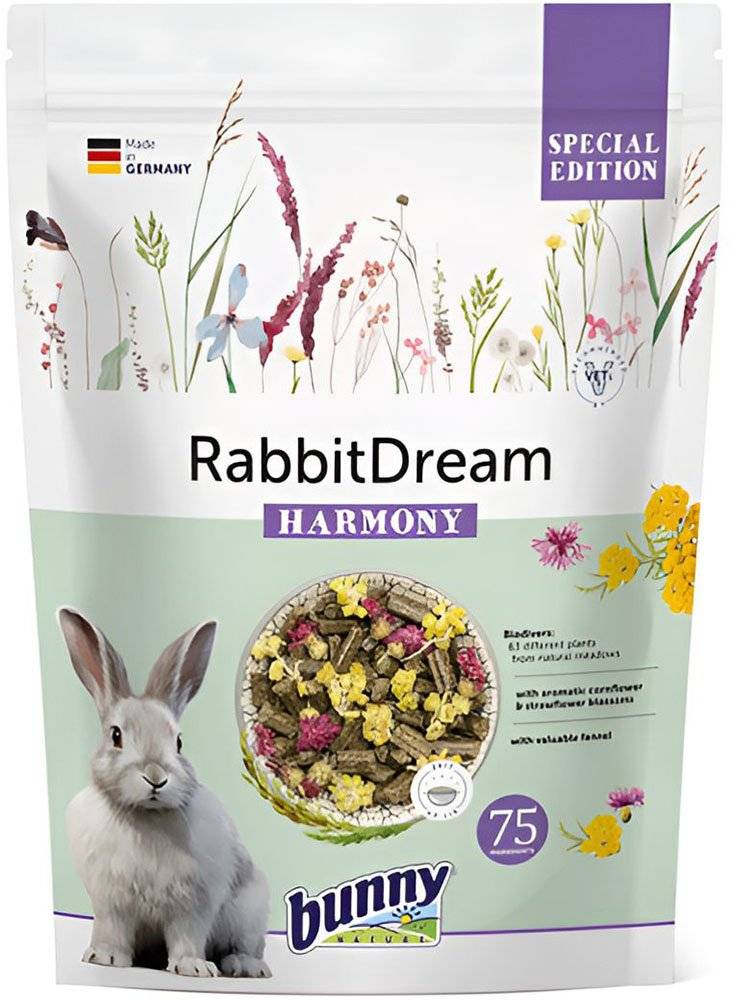 BUNNY NATURE ΤΡΟΦΗ ΓΙΑ ΚΟΥΝΕΛΙ BUNNY NATURE DREAM HARMONY (1,5KG)