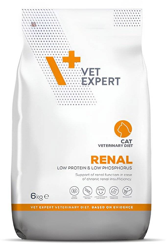 VET EXPERT ΞΗΡΑ ΤΡΟΦΗ ΓΑΤΑΣ VET EXPERT RENAL (6KG)