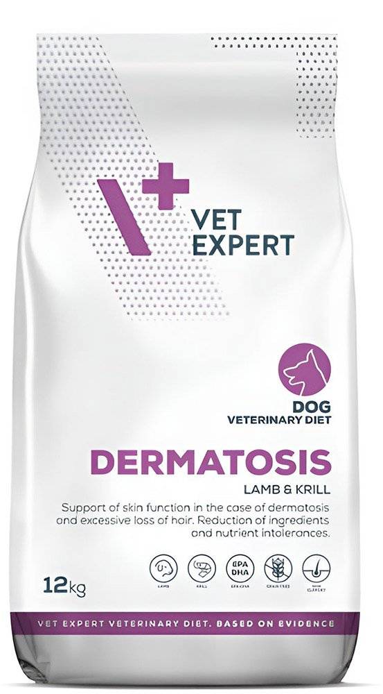 ΞΗΡΑ ΤΡΟΦΗ ΣΚΥΛΟΥ VET EXPERT DERMATOSIS LAMB - KRILL (12KG) VET EXPERT