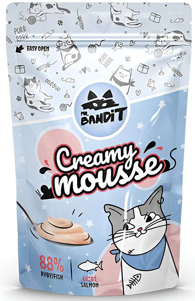 ΛΙΧΟΥΔΙΑ ΓΑΤΑΣ VET EXPERT MR BANDIT SALMON (60GR) VET EXPERT