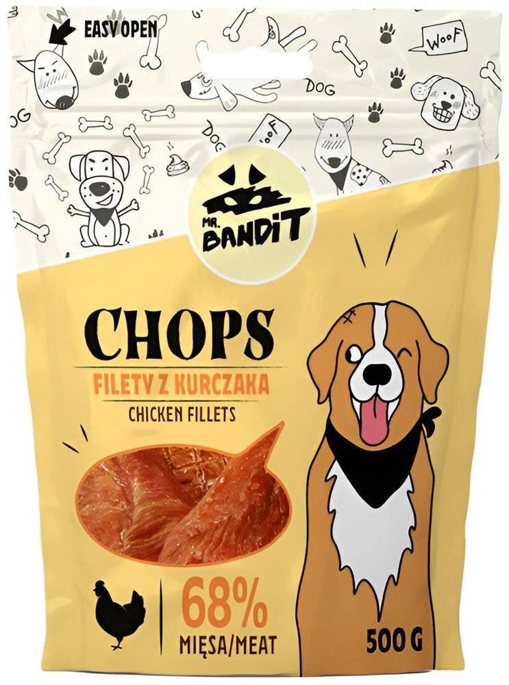 ΛΙΧΟΥΔΙΕΣ VET EXPERT MR.BANDIT CHICKEN FILLET (500GR) VET EXPERT