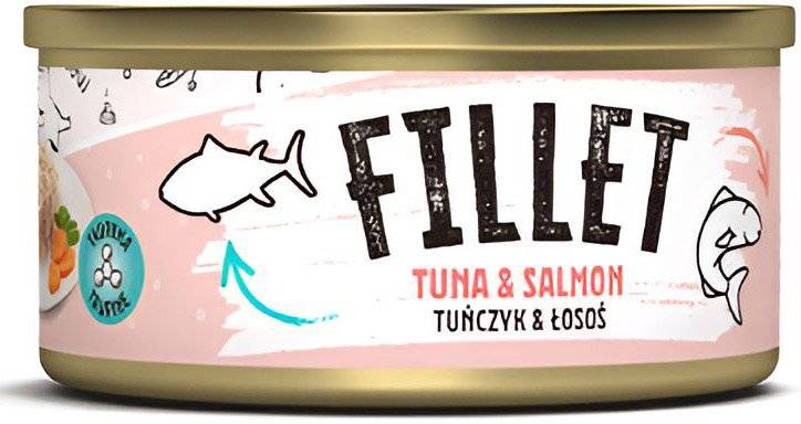 ΛΙΧΟΥΔΙΑ ΚΟΝΣΕΡΒΑ ΓΑΤΑΣ VET EXPERΤ MR BANDIT FILLET TUNA WITH SALMON (80GR) VET EXPERT
