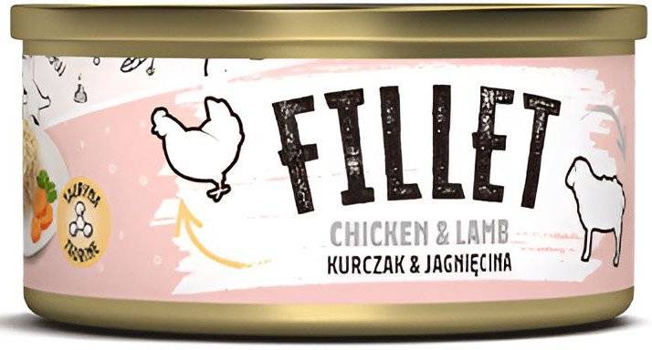 ΛΙΧΟΥΔΙΑ ΚΟΝΣΕΡΒΑ ΓΑΤΑΣ VET EXPERT MR BANDIT FILLET CHICKEN WITH LAMB (80GR) VET EXPERT