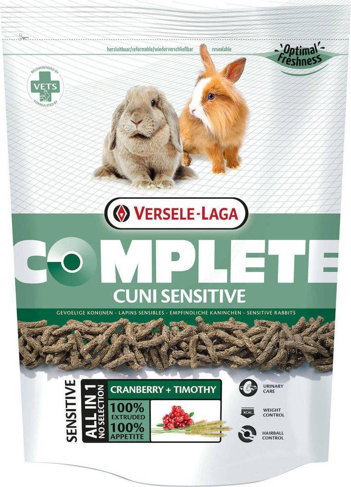 ΤΡΟΦΗ ΓΙΑ ΚΟΥΝΕΛΙΑ VERSELE LAGA CUNI SENSITIVE (500GR) VERSELE-LAGA