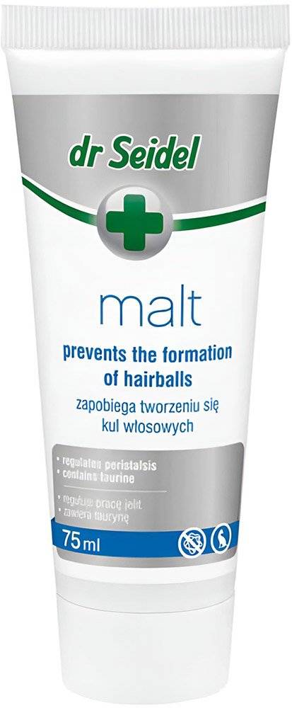 ΠΑΣΤΑ DR SEIDEL MALT ΓΙΑ ΤΡΙΧΟΒΕΖΟΑΡΙΑ ΜΕ ΤΑΥΡΙΝΗ (75ML) DR SEIDEL