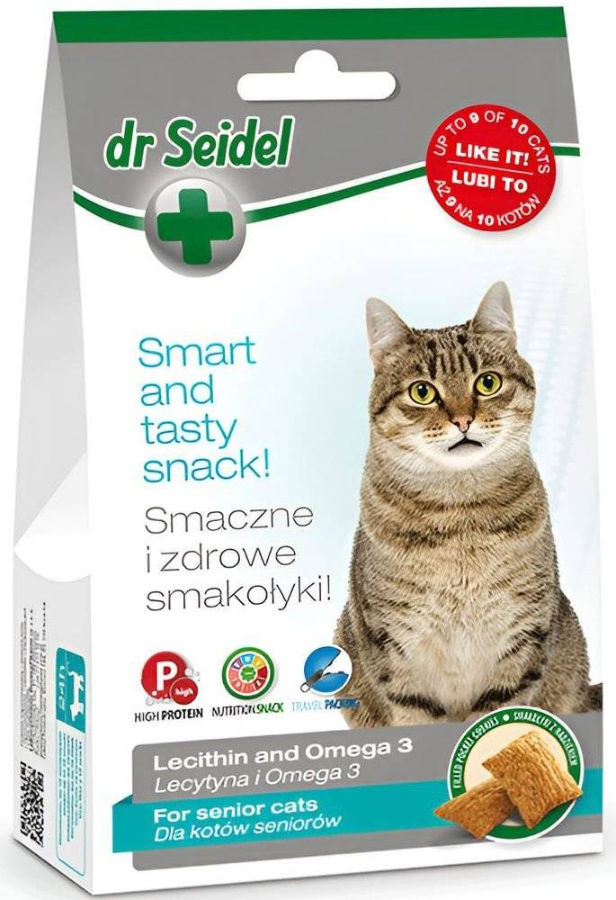 ΛΙΧΟΥΔΙΕΣ DR SEIDEL SENIOR CATS (50GR) DR SEIDEL