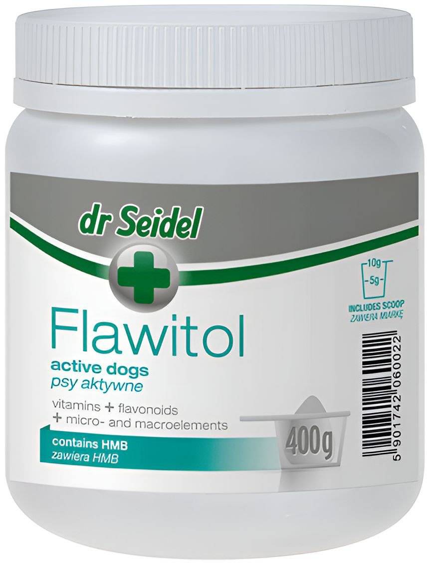 DR SEIDEL ΣΥΜΠΛΗΡΩΜΑ ΔΙΑΤΡOΦΗΣ DR SEIDEL FLAWITOL ΓΙΑ ΔΡΑΣΤΗΡΙΟΥΣ ΣΚΥΛΟΥΣ (400GR)