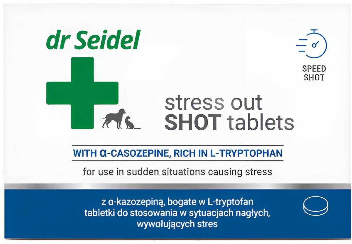 ΣΥΜΠΛΗΡΩΜΑ ΔΙΑΤΡΟΦΗΣ DR SEIDEL STRESS OUT SHOT (10 ΔΙΣΚΙΑ) DR SEIDEL
