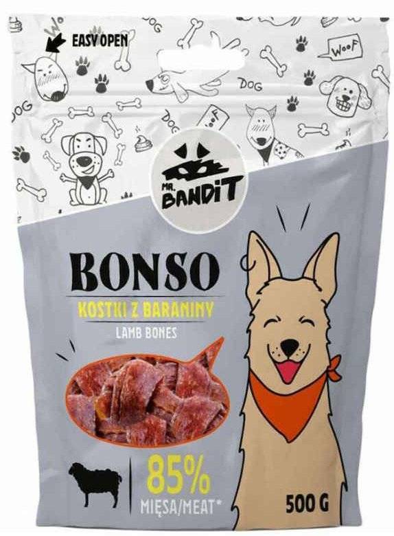 ΛΙΧΟΥΔΙΕΣ ΣΚΥΛΟΥ VET EXPERT BONSO LAMB BONES (500GR)