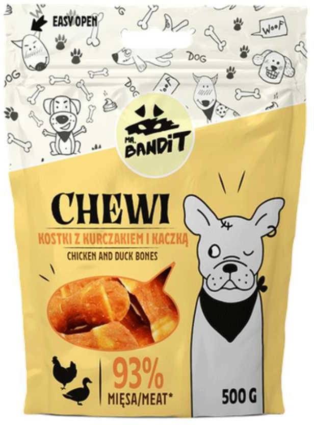 VET EXPERT ΛΙΧΟΥΔΙΕΣ ΣΚΥΛΟΥ VET EXPERT MR BANDIT CHEWI CHICKEN BONES (500 GR)