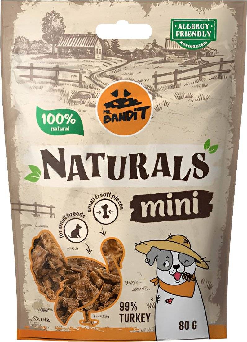 ΛΙΧΟΥΔΙΕΣ ΣΚΥΛΟΥ VET EXPERT MR BANDIT NATURALS MINI ΓΑΛΟΠΟΥΛΑ (80 GR) VET EXPERT