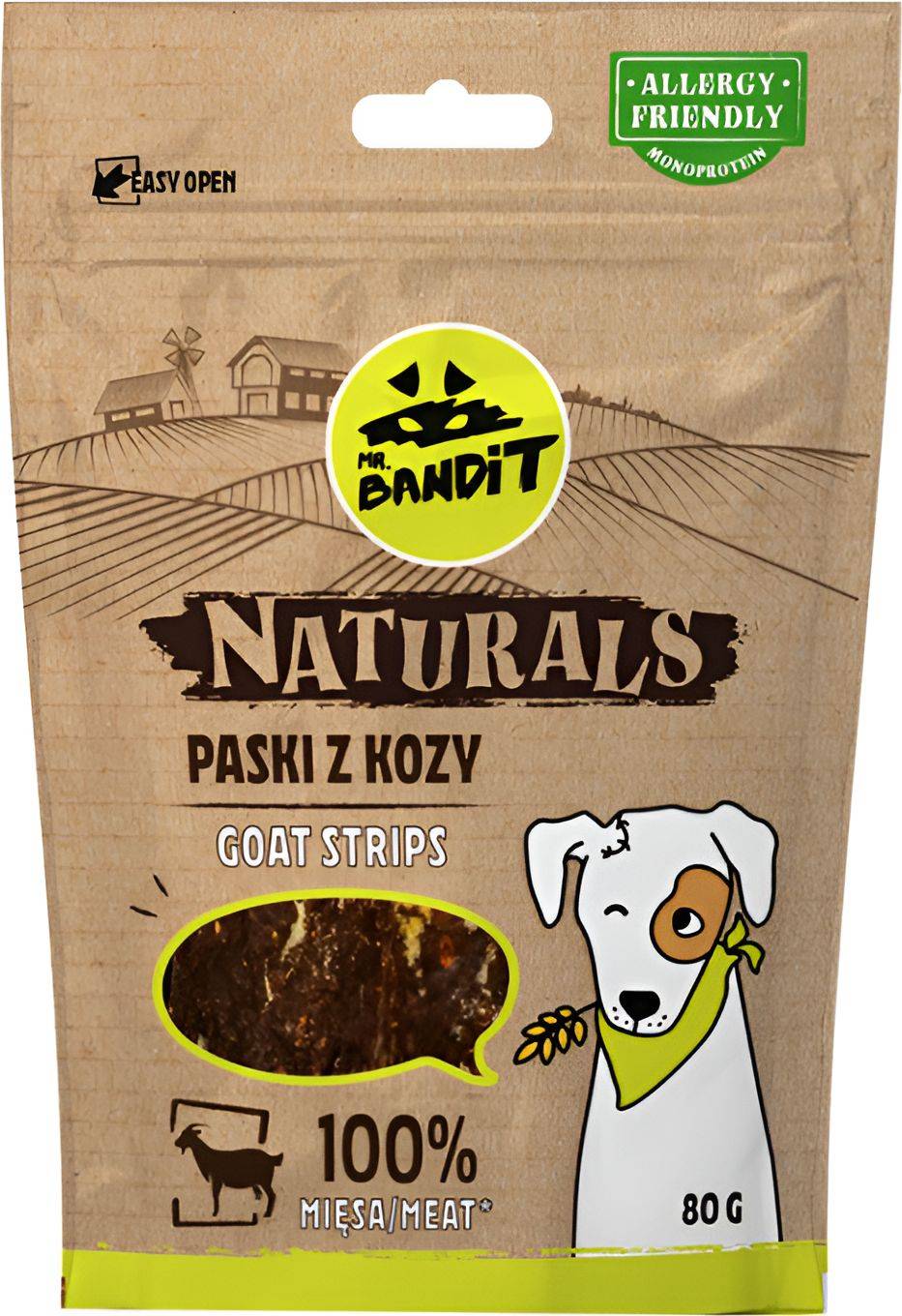VET EXPERT ΛΙΧΟΥΔΙΕΣ ΣΚΥΛΟΥ VET EXPERT MR BANDIT NATURALS ΚΑΤΣΙΚΑ (80 GR)