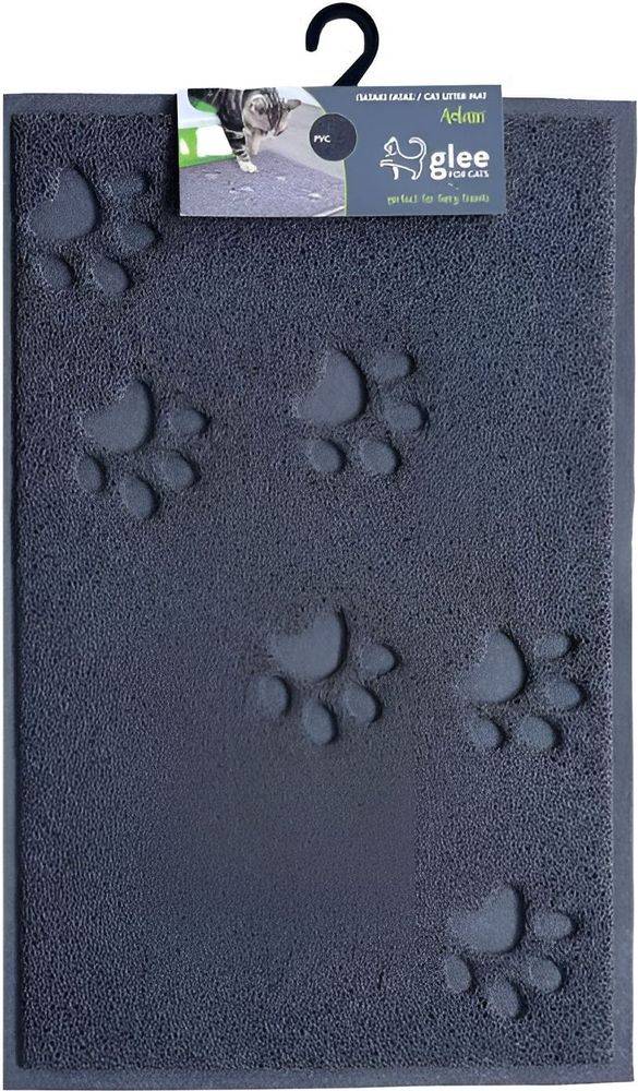 ΠΑΤΑΚΙ ΤΟΥΑΛΕΤΑΣ GLEE ADAM ΣΚΟΥΡΟ ΓΚΡΙ (40X60 CM) GLEE