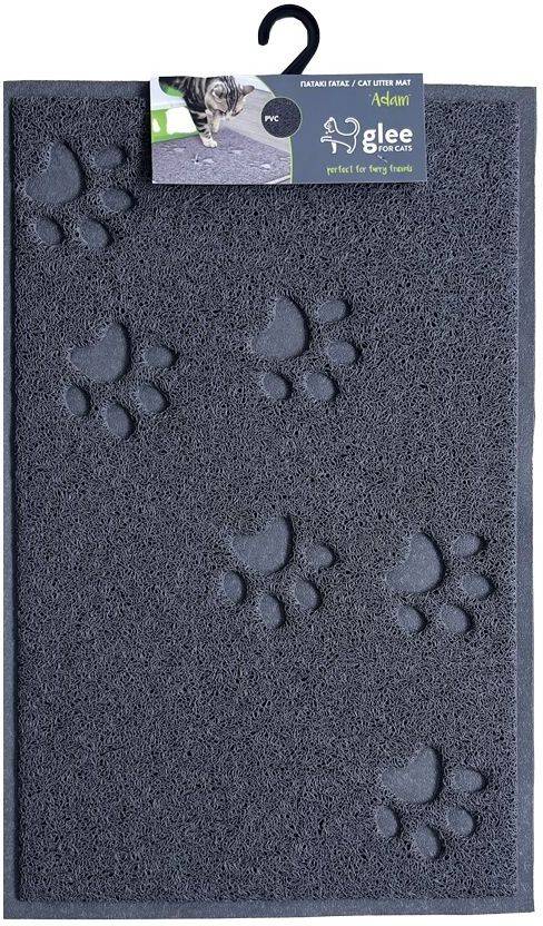 GLEE ΠΑΤΑΚΙ ΤΟΥΑΛΕΤΑΣ GLEE ADAM ΣΚΟΥΡΟ ΓΚΡΙ (60X90 CM)