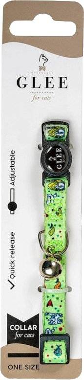 ΠΕΡΙΛΑΙΜΙΟ ΓΑΤΑΣ GLEE ΙΜΑΝΤΑ ΜΕ ΠΛΑΣΤΙΚΟ ΚΟΥΜΠΩΜΑ - ΚΟΥΔΟΥΝΑΚΙ GREEN FISH (10MMX30CM) GLEE