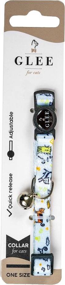 ΠΕΡΙΛΑΙΜΙΟ ΓΑΤΑΣ GLEE ΙΜΑΝΤΑ ΜΕ ΠΛΑΣΤΙΚΟ ΚΟΥΜΠΩΜΑ - ΚΟΥΔΟΥΝΑΚΙ FUNNY CAT (10MMX30CM) GLEE