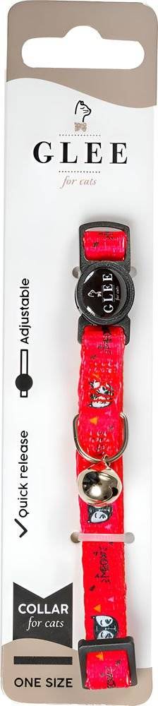 ΠΕΡΙΛΑΙΜΙΟ ΓΑΤΑΣ GLEE ΙΜΑΝΤΑ ΜΕ ΠΛΑΣΤΙΚΟ ΚΟΥΜΠΩΜΑ - ΚΟΥΔΟΥΝΑΚΙ MEOW (10MMX30CM)