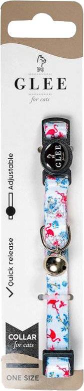 ΠΕΡΙΛΑΙΜΙΟ ΓΑΤΑΣ GLEE ΙΜΑΝΤΑ ΜΕ ΠΛΑΣΤΙΚΟ ΚΟΥΜΠΩΜΑ - ΚΟΥΔΟΥΝΑΚΙ FLAMINGO (10MMX30CM)