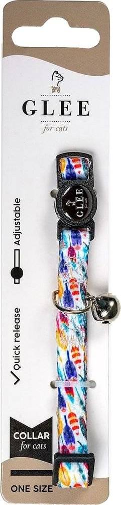 ΠΕΡΙΛΑΙΜΙΟ ΓΑΤΑΣ GLEE ΙΜΑΝΤΑ ΜΕ ΠΛΑΣΤΙΚΟ ΚΟΥΜΠΩΜΑ - ΚΟΥΔΟΥΝΑΚΙ WHITE FISHES (10MMX30CM)