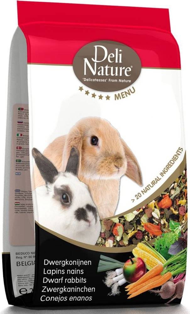 DELI NATURE ΤΡΟΦΗ ΓΙΑ ΚΟΥΝΕΛΙΑ ΝΑΝΟΥΣ DELI NATURE RODELICIOUS ADULT (750GR)