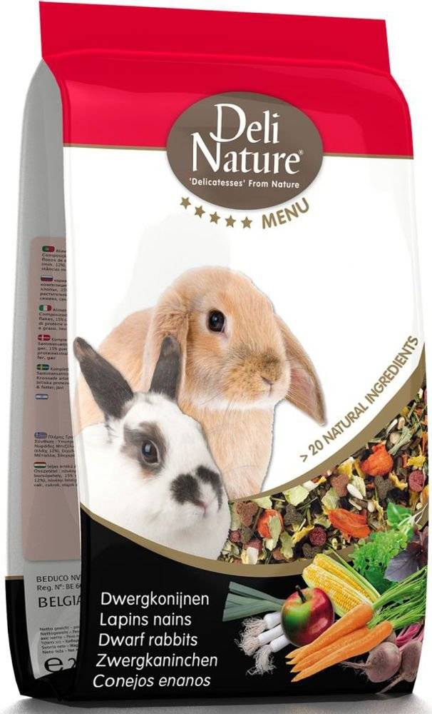 ΤΡΟΦΗ ΓΙΑ ΚΟΥΝΕΛΙΑ ΝΑΝΟΥΣ DELI NATURE RODELICIOUS ADULT (2.5 KG)