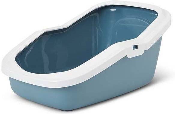 SAVIC ΛΕΚΑΝΗ ΓΑΤΑΣ SAVIC ASEO ΛΕΥΚΟ ΓΑΛΑΖΙΟ (56X39X27,5CM)