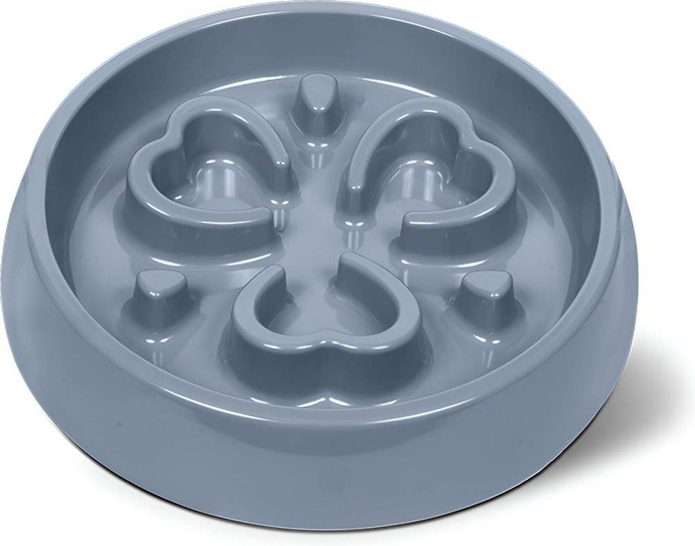 ΜΠΟΛ ΣΚΥΛΟΥ GLEE SLOW DOWN FEEDER ΜΕΛΑΜΙΝΗΣ GREEDY HEARD ΜΠΛΕ (400ML) GLEE