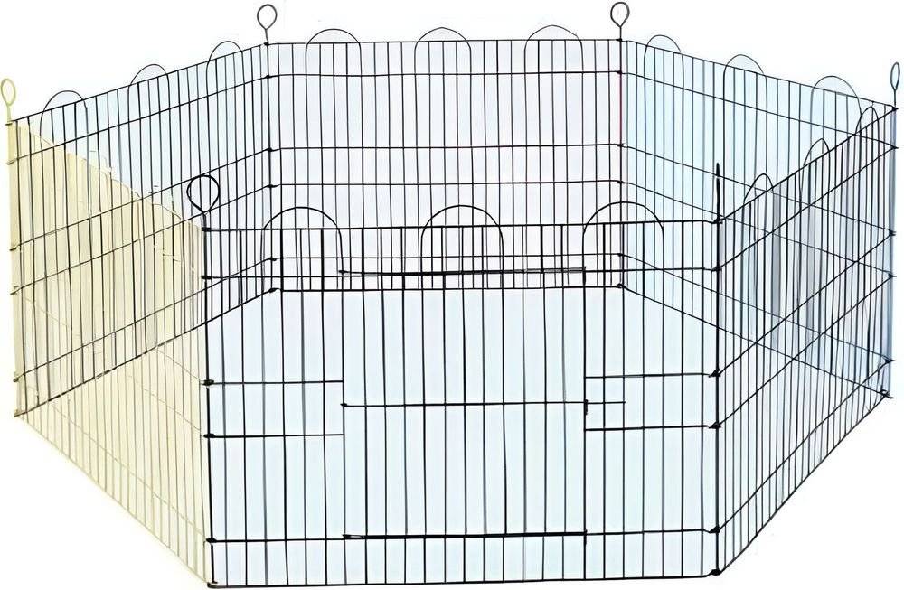 ΠΑΡΚΟ ΠΕΡΙΟΡΙΣΜΟΥ GLEE ΜΕΤΑΛΛΙΚΟ ΜULTICOLOR ΕΞΑΓΩΝΟ (60X60CM)