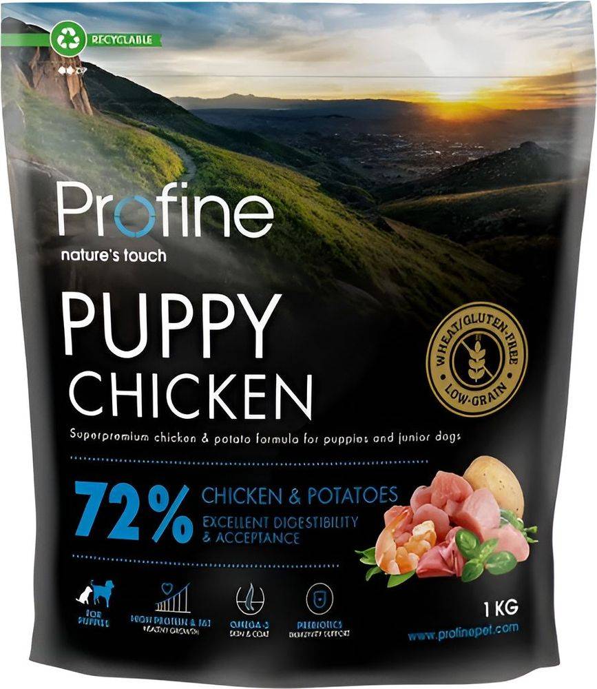 ΤΡΟΦΗ PROFINE PUPPY ΚΟΤΟΠΟΥΛΟ - ΠΑΤΑΤΑ (1KG) PROFINE