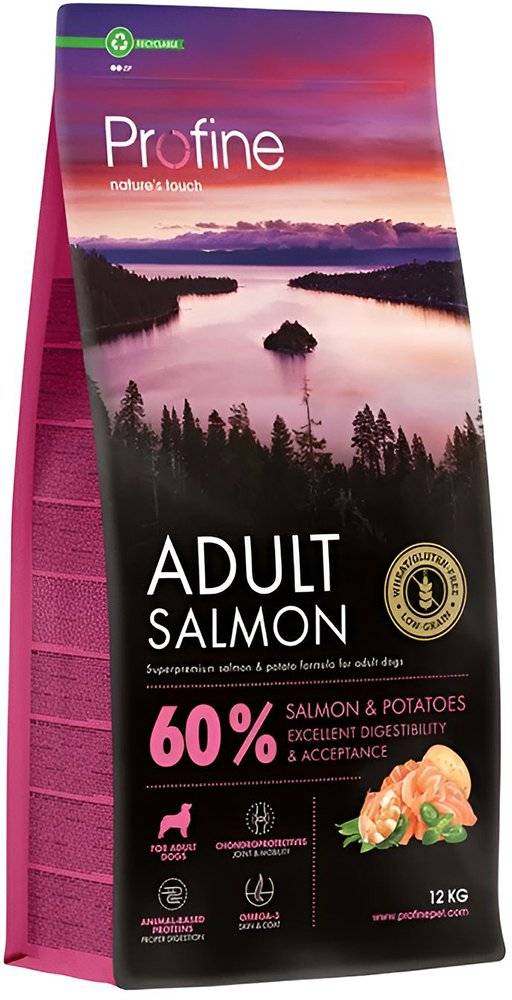 PROFINE ΤΡΟΦΗ PROFINE ADULT ΣΟΛΟΜΟΣ - ΠΑΤΑΤΑ (12KG)