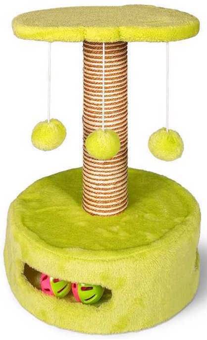 ΟΝΥΧΟΔΡΟΜΙΟ ΓΑΤΑΣ GLEE CARUSSEL ΠΡΑΣΙΝΟ (31X31X41CM) GLEE