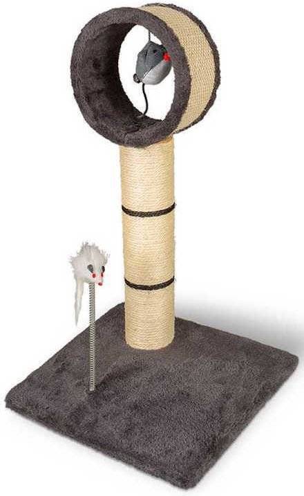 ΟΝΥΧΟΔΡΟΜΙΟ ΓΑΤΑΣ GLEE FEDRA ΓΚΡΙ (30X30X49CM)